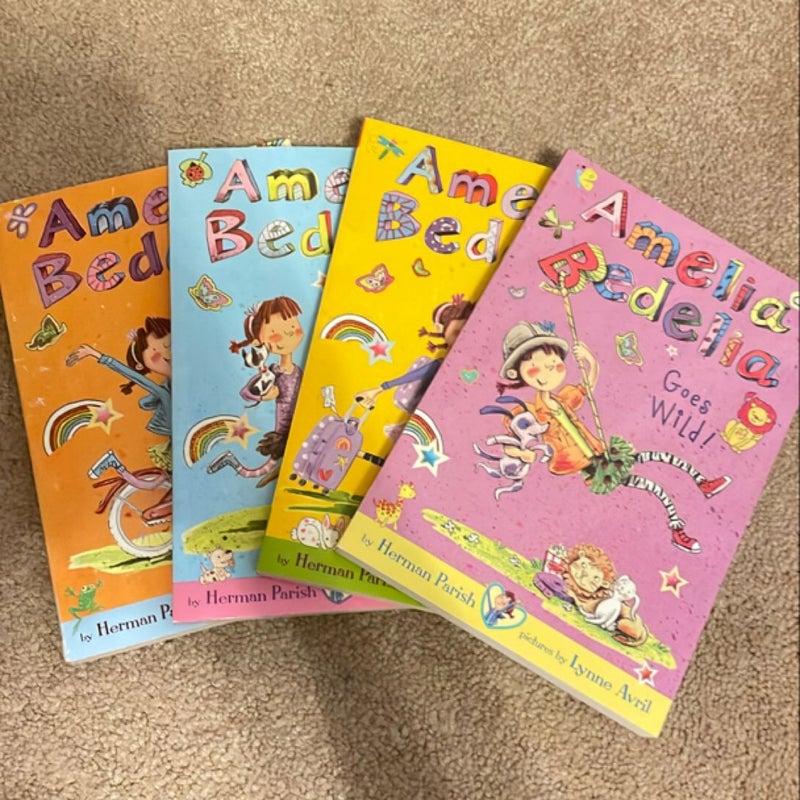 Amelia Bedelia Chapter Book 4-Book Box Set