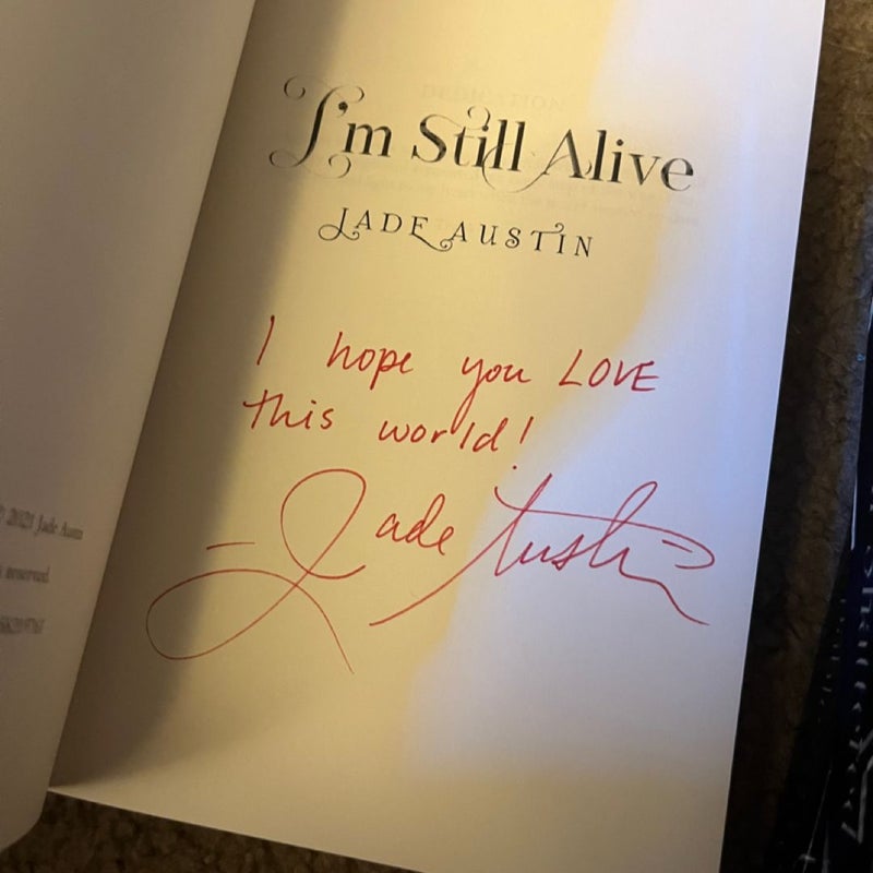 Still Alive signed