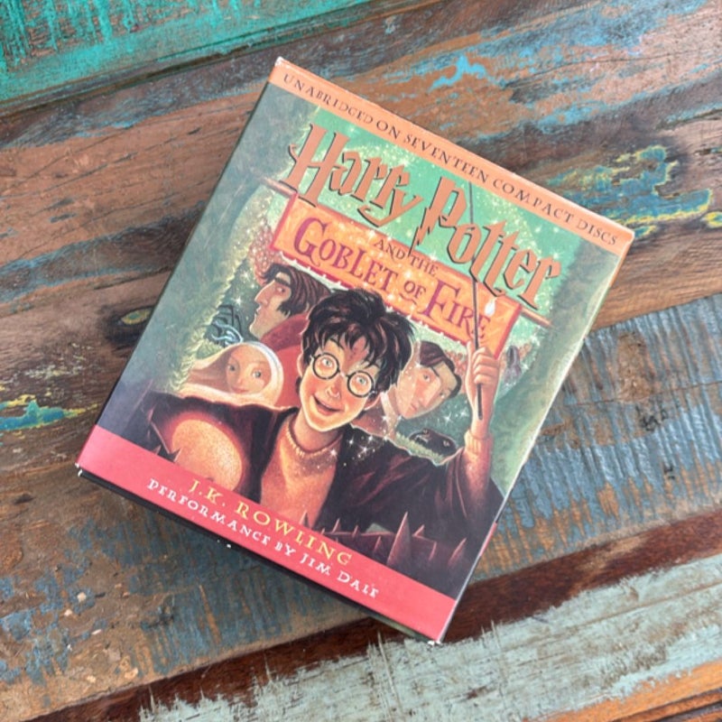 Harry Potter Audiobooks - COMPLETE SERIES (Sorceror’s Stone, Chamber of Secrets, Azkaban, Goblet of Fire, Order of the Phoenix, Half Blood Prince, Deathly Hallows) 
