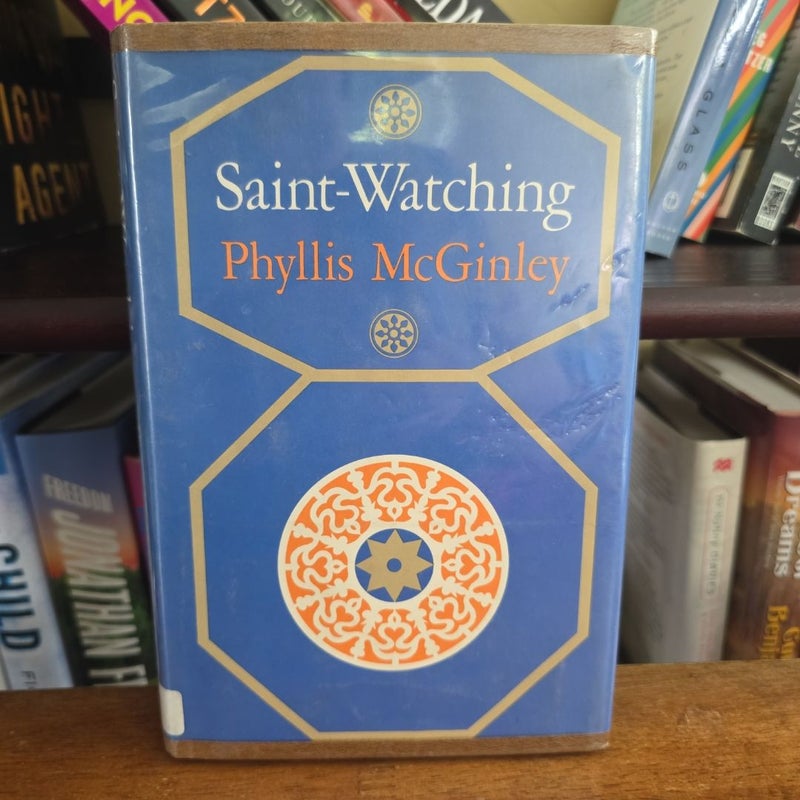 VINTAGE 1969 Saint-Watching by Phyllis McGinley (EX-LIBRARY) 