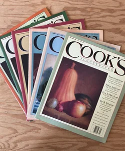 Cook’s Illustrated First Six Issues - Inaugural Year Lot