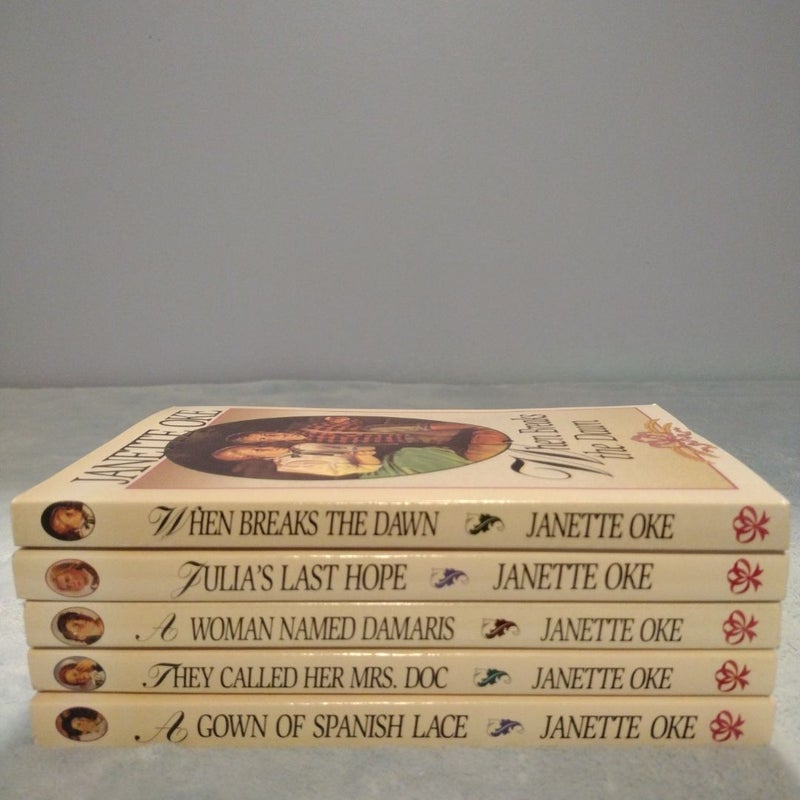 *BUNDLE* set of 5 books by Janette Oke