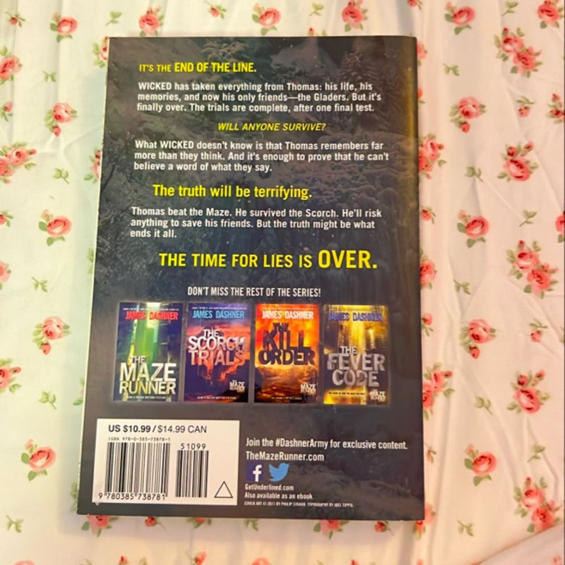 The Death Cure (Maze Runner, Book Three)