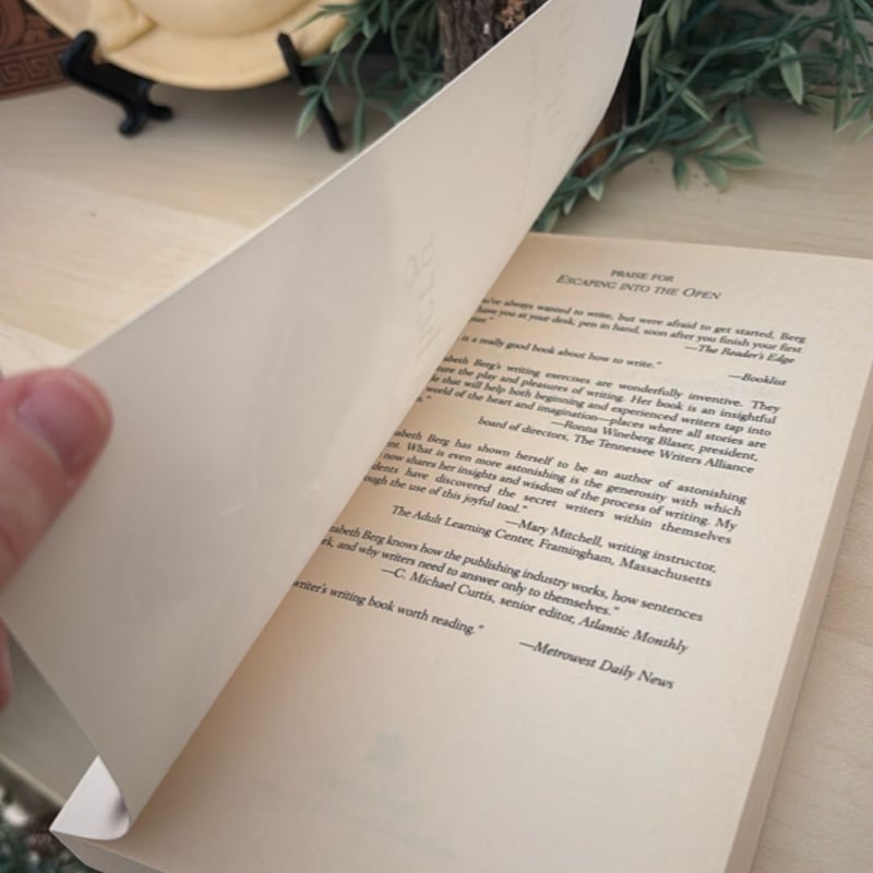 Escaping into the Open