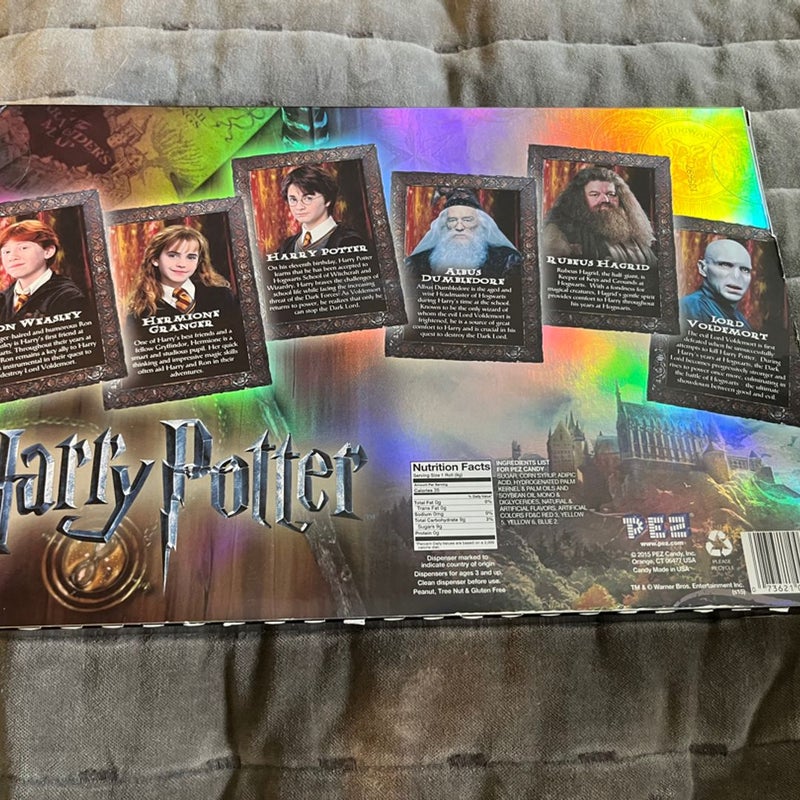 Harry Potter Pez Collector's Series Set & Nostalgics Impressions Harry Potter Quill/Ink Wizard's Writing Bundle