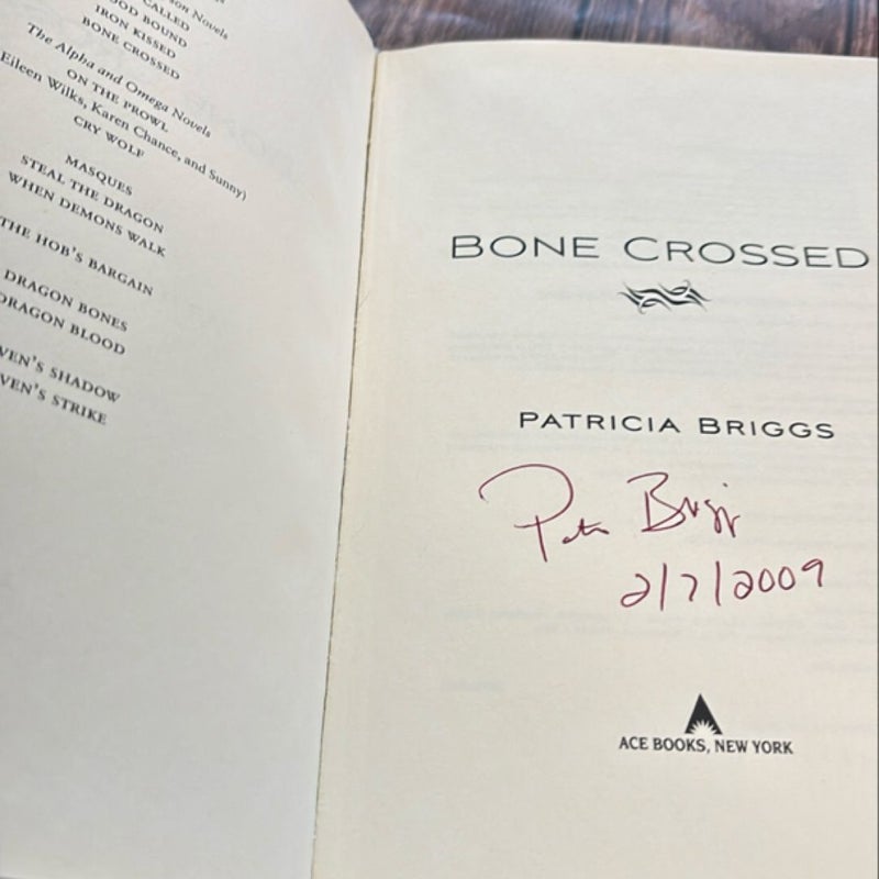 Bone Crossed (signed)