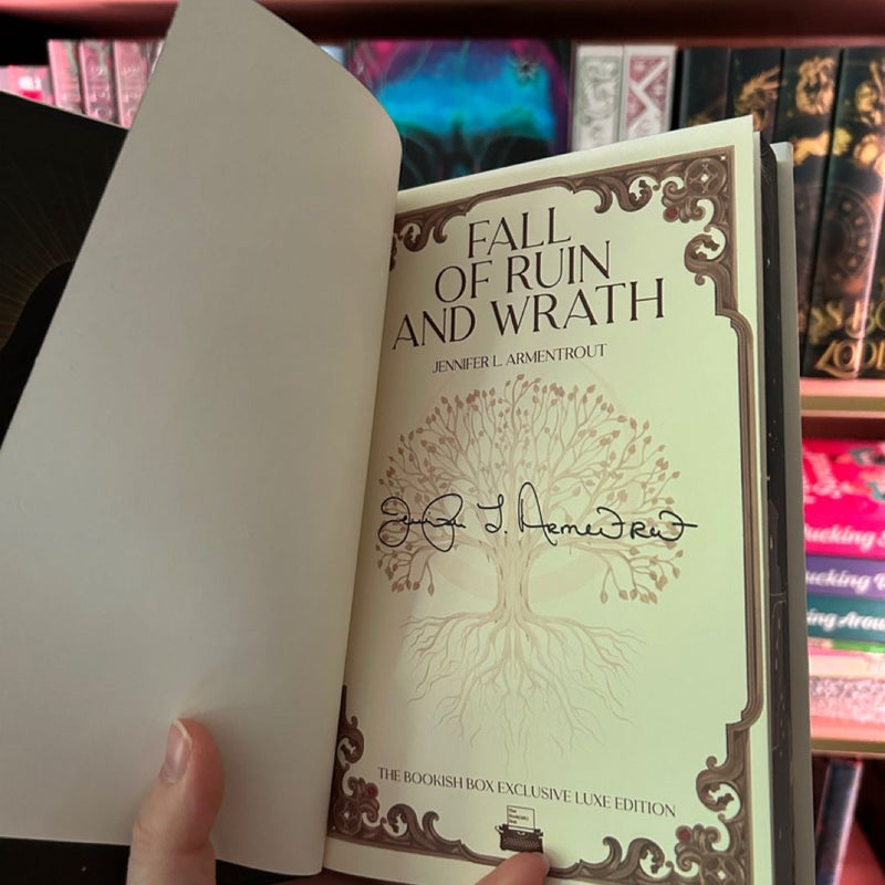 Fall of Ruin and Wrath (Bookish Box Special Edition)