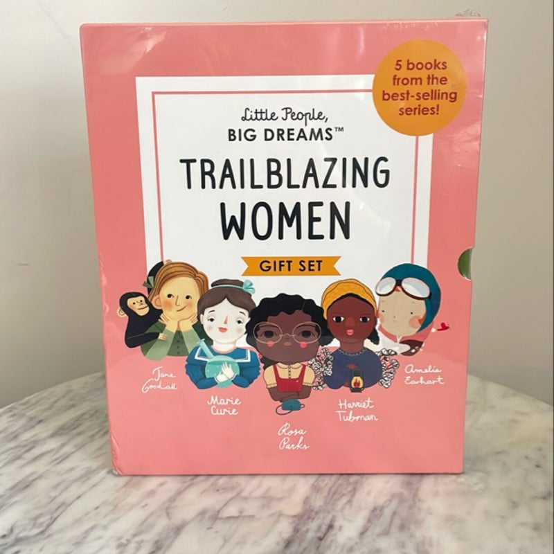 Little People Big Dreams: Trailblazing Women Gift Set