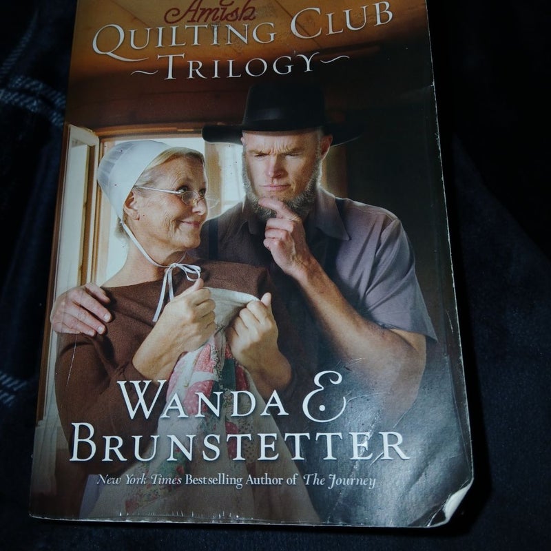 The Half-Stitched Amish Quilting Club Trilogy