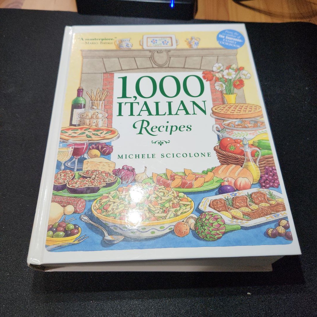 1 000 Italian Recipes by Michele Scicolone Hardcover Pangobooks