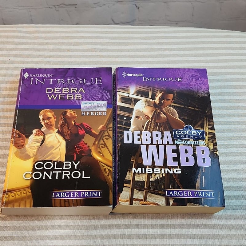 Debra Webb book lot