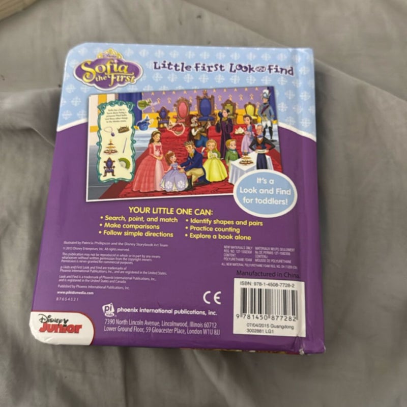 Sofia the First Look and Find