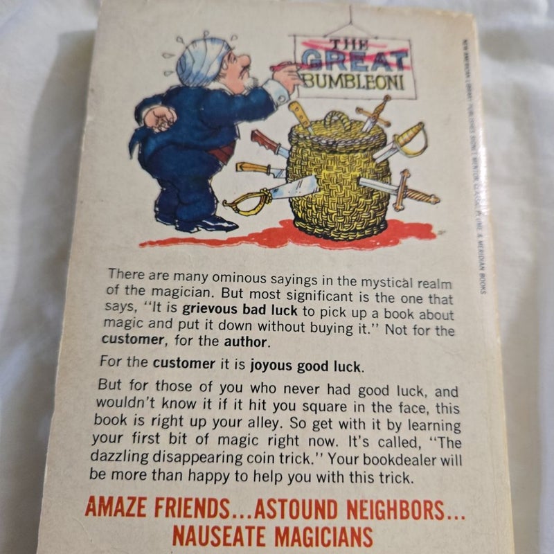 Mad Book of Magic Al Jaffee humor cartoons vintage paperback 1970