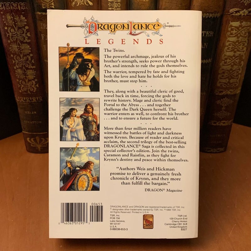 DragonLance Legends Collector’s Edition 1988 Omnibus: Time of the Twins, War of the Twins, Test of the Twins