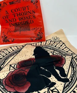 A Court of Thorns and Roses Throw Pillowcase