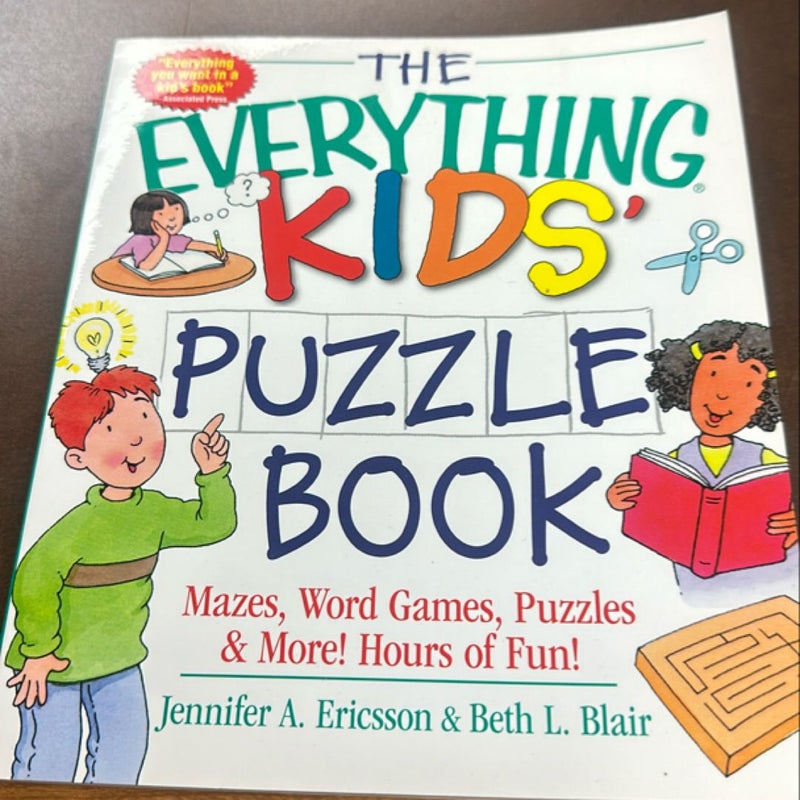 The Everything Kids' Puzzle Book