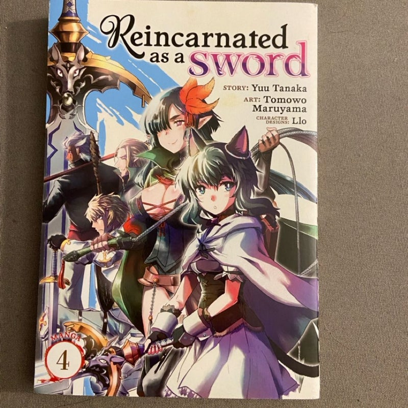 Reincarnated As a Sword (Manga) Vol. 4