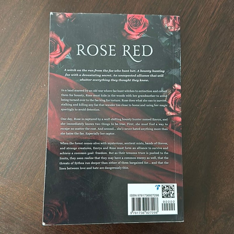 SIGNED Rose Red