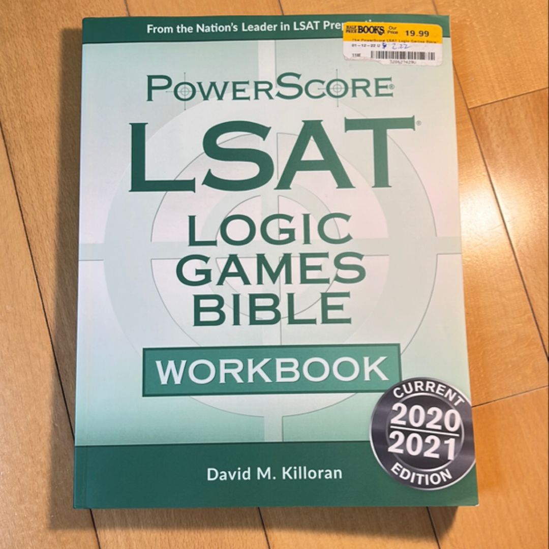 Powerscore LSAT Reading Comprehension Bible Workbook