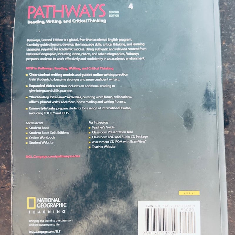 Pathways: Reading, Writing, and Critical Thinking 4