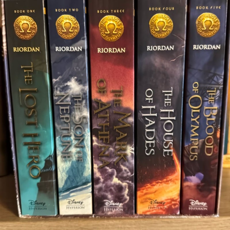 The Heroes of Olympus Paperback Boxed Set
