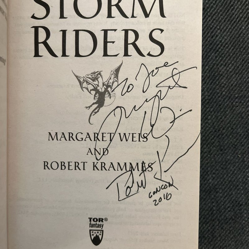 Storm Riders *SIGNED*