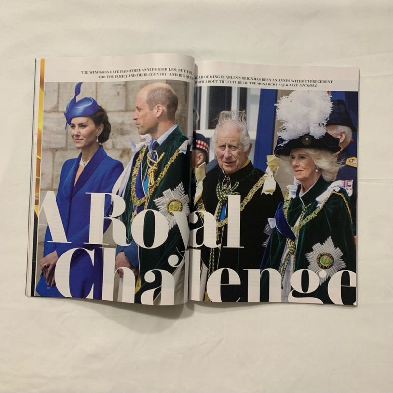 Vanity Fair “A Royal Season of Change” Issue July/August 2024 Magazine