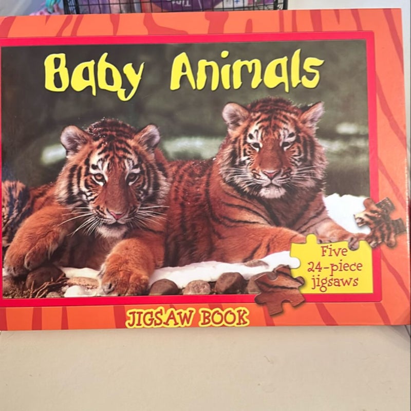 Baby Animals Jigsaw Book