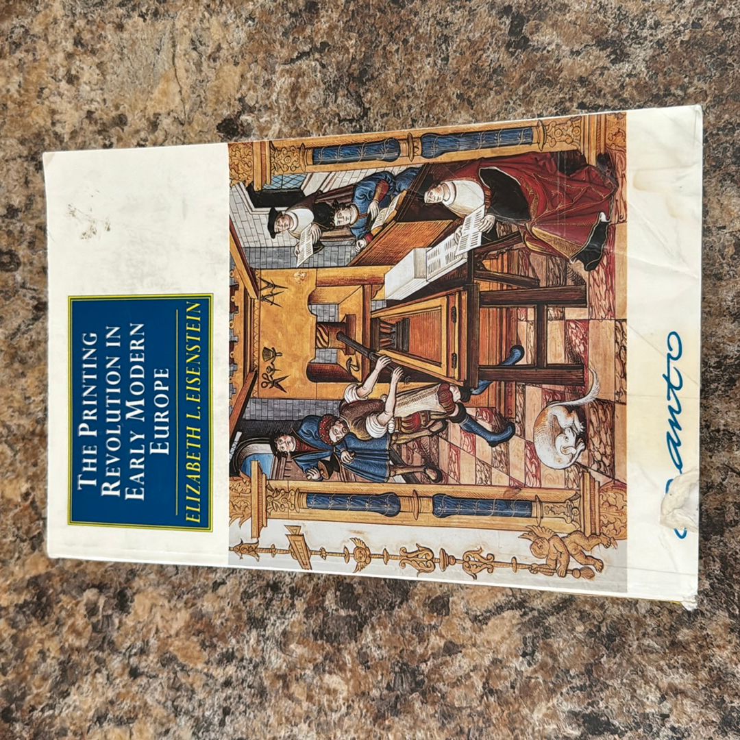 The Printing Revolution in Early Modern Europe