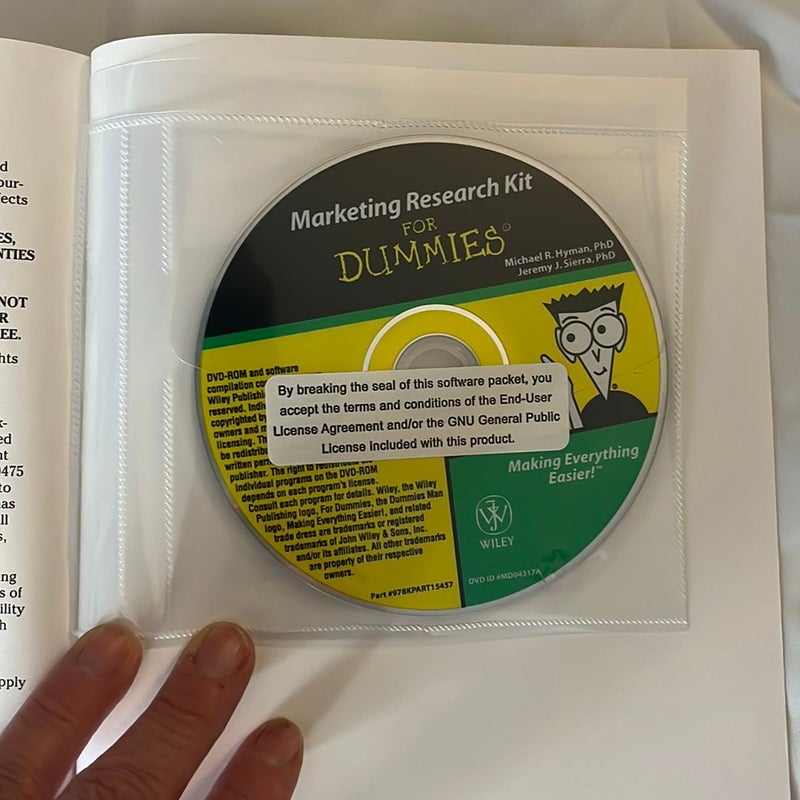 Marketing Research Kit for Dummies