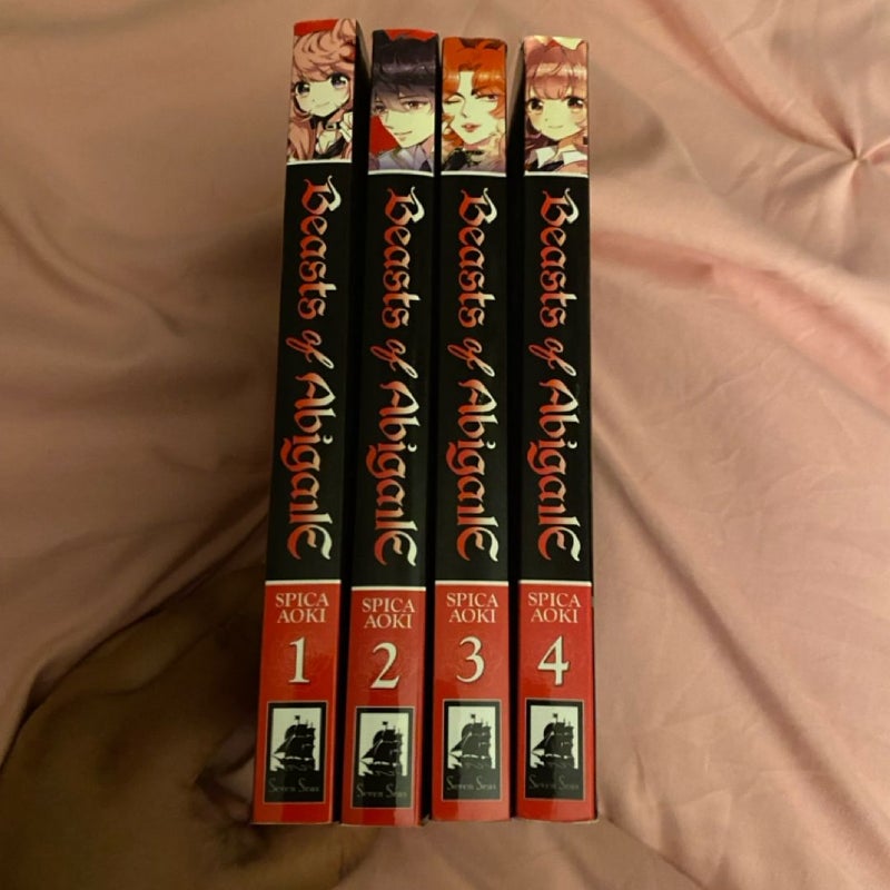 Beasts of Abigaile manga complete series volumes 1-4