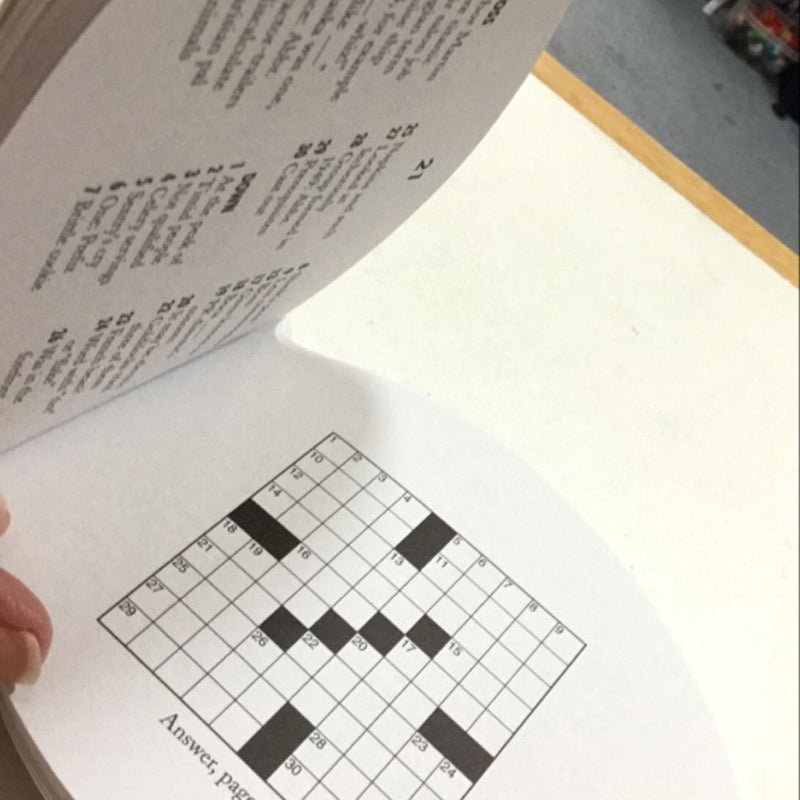 Sit & Solve Crosswords #2