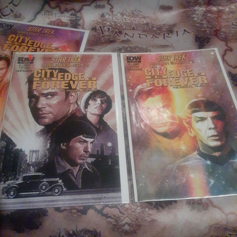 Star Trek The City on the Edge of Forever 1,2,3,4,5 Idw comic book lot 