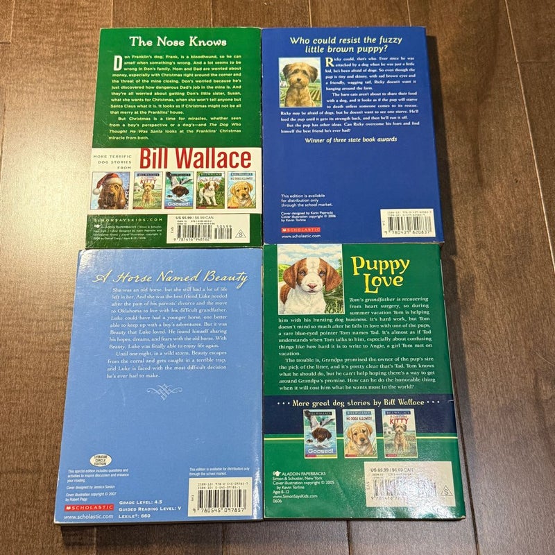 4 Bill Wallace Books