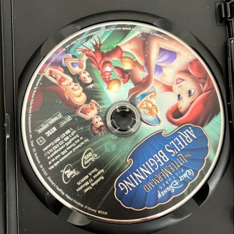 The Little Mermaid DVD