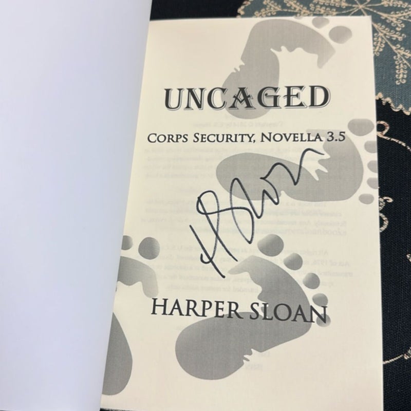 Uncaged (signed)