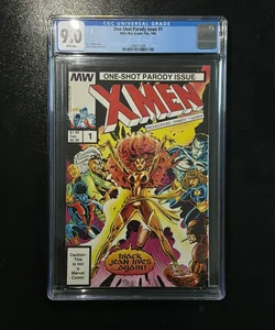 X-Men One-Shot Parody Issue # 1 Milky Way Graphic Pub 1986 CGC Graded