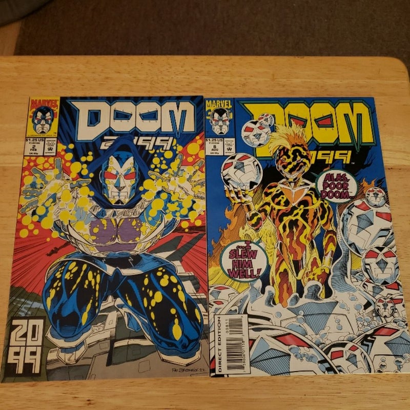 Doom 2099 #2 & #8