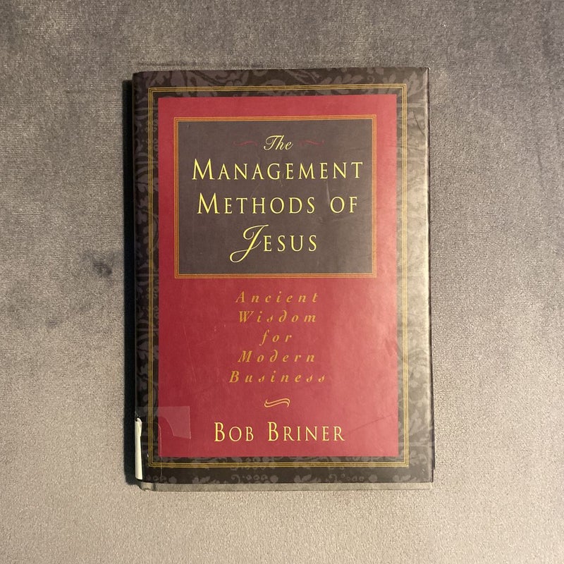 The Management Methods of Jesus