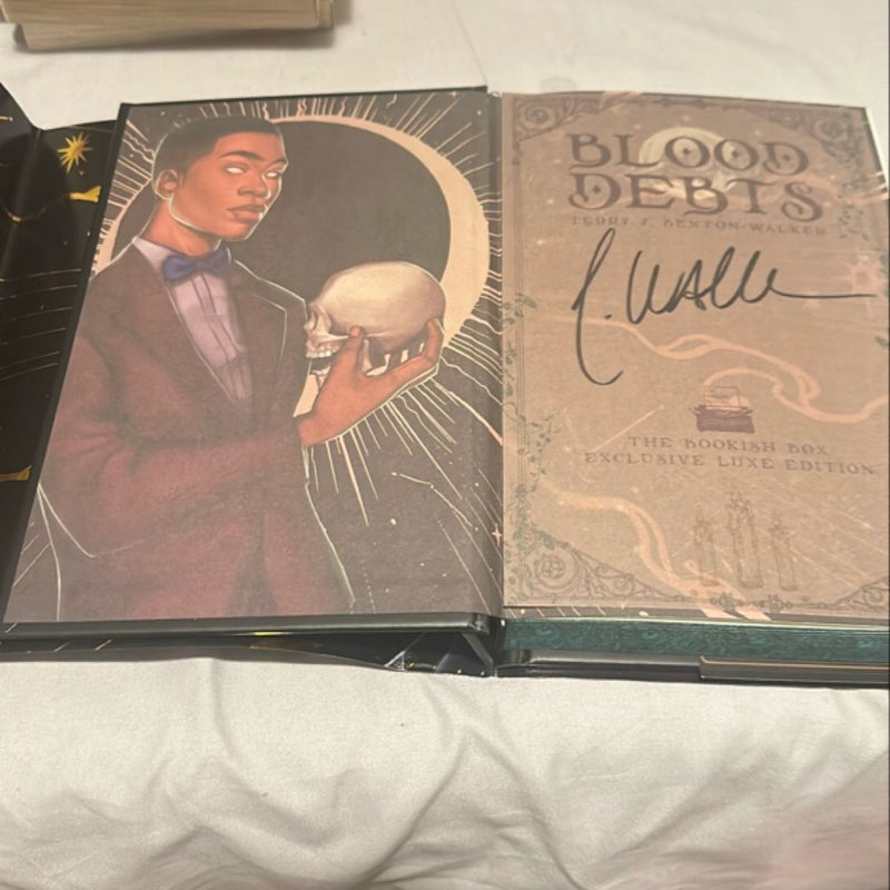 Blood Debts-Bookish Box Special Edition (Signed by Author)