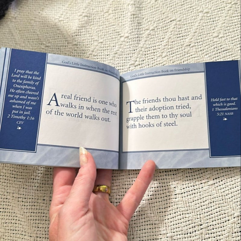 God's Little Instruction Book on Friendship