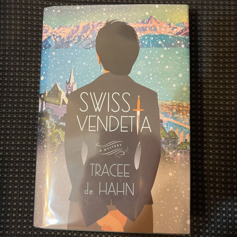 Swiss Vendetta and A Well-Timed Murder (signed)