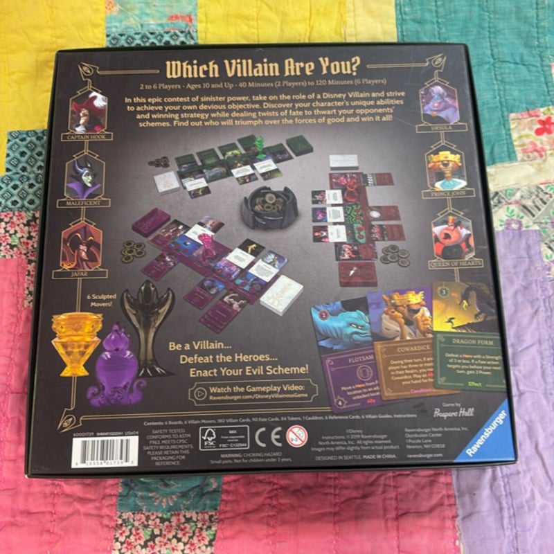 Villainous Board Game