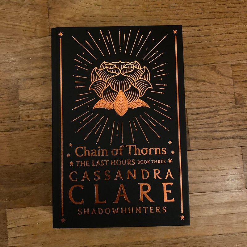 Chain of Thorns (Shadowhunters Last Hours Book 3) FAIRYLOOT Edition