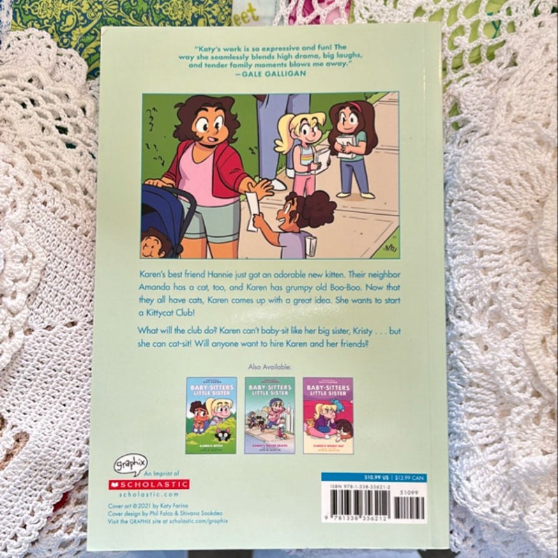 Karen's Kittycat Club (Baby-Sitters Little Sister Graphic Novel #4)