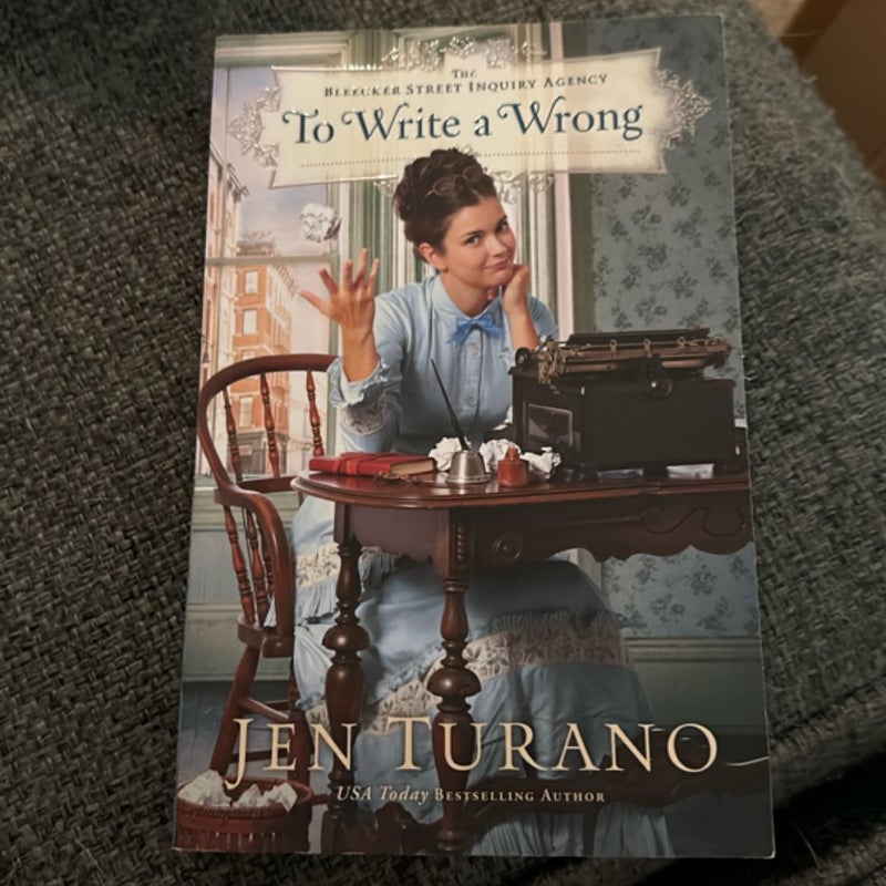 To Write a Wrong