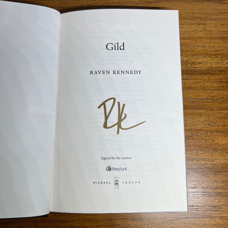 The Plated Prisoner Series FAIRYLOOT SIGNED EDITIONS
