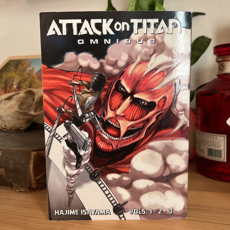 Attack On Titan Volumes 1 - 3 Omnibus Manga