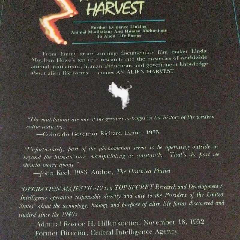 An Alien Harvest