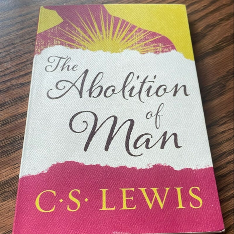 The Abolition of Man